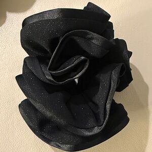 Elegant Black Scrunchie
